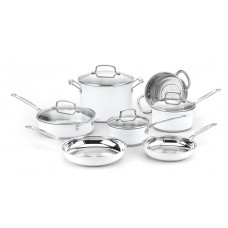 Cuisinart Chef's Classic 11 Piece Stainless Cookware Set CUI3365